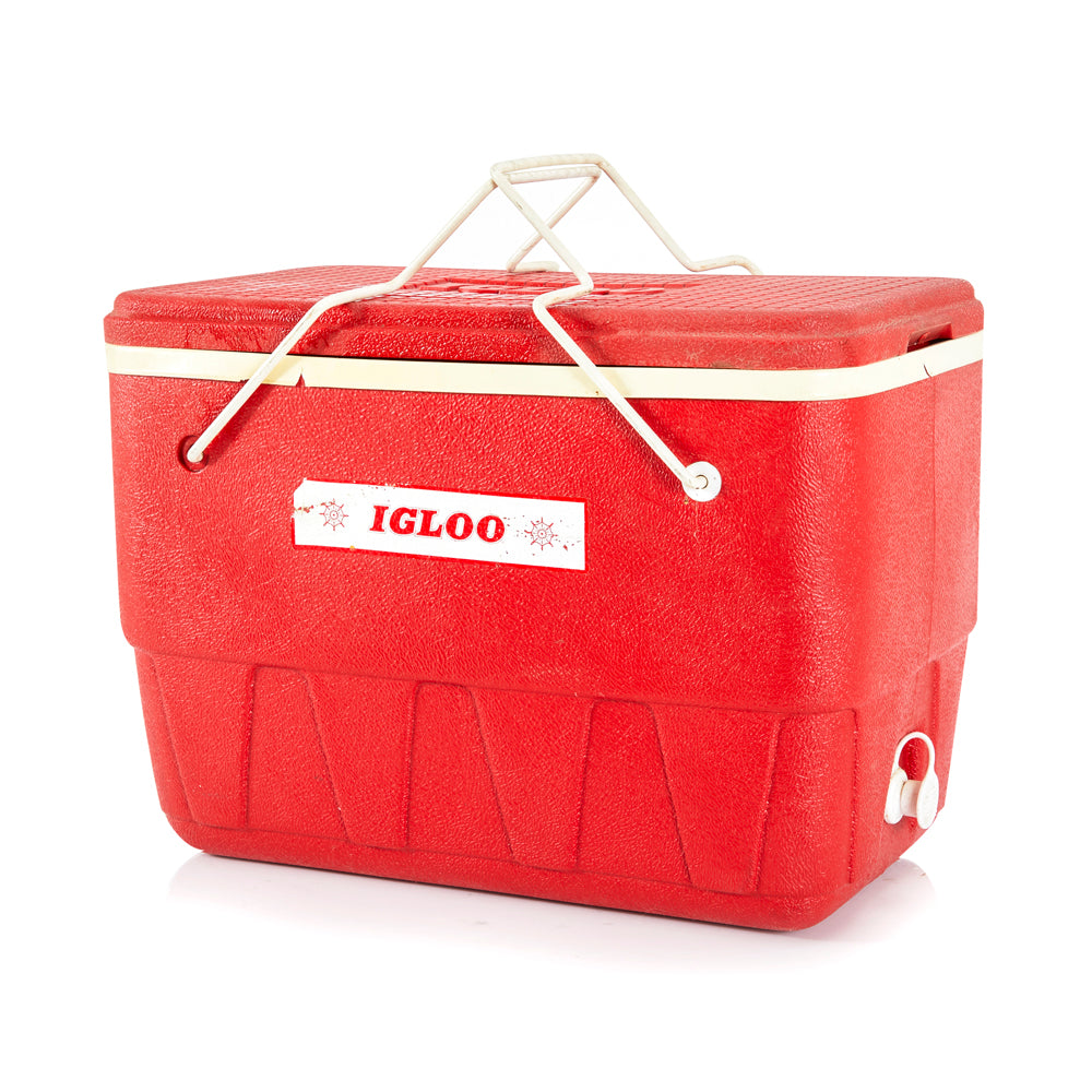 Red Igloo Cooler