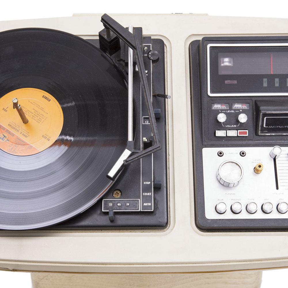 White Bass Record Player