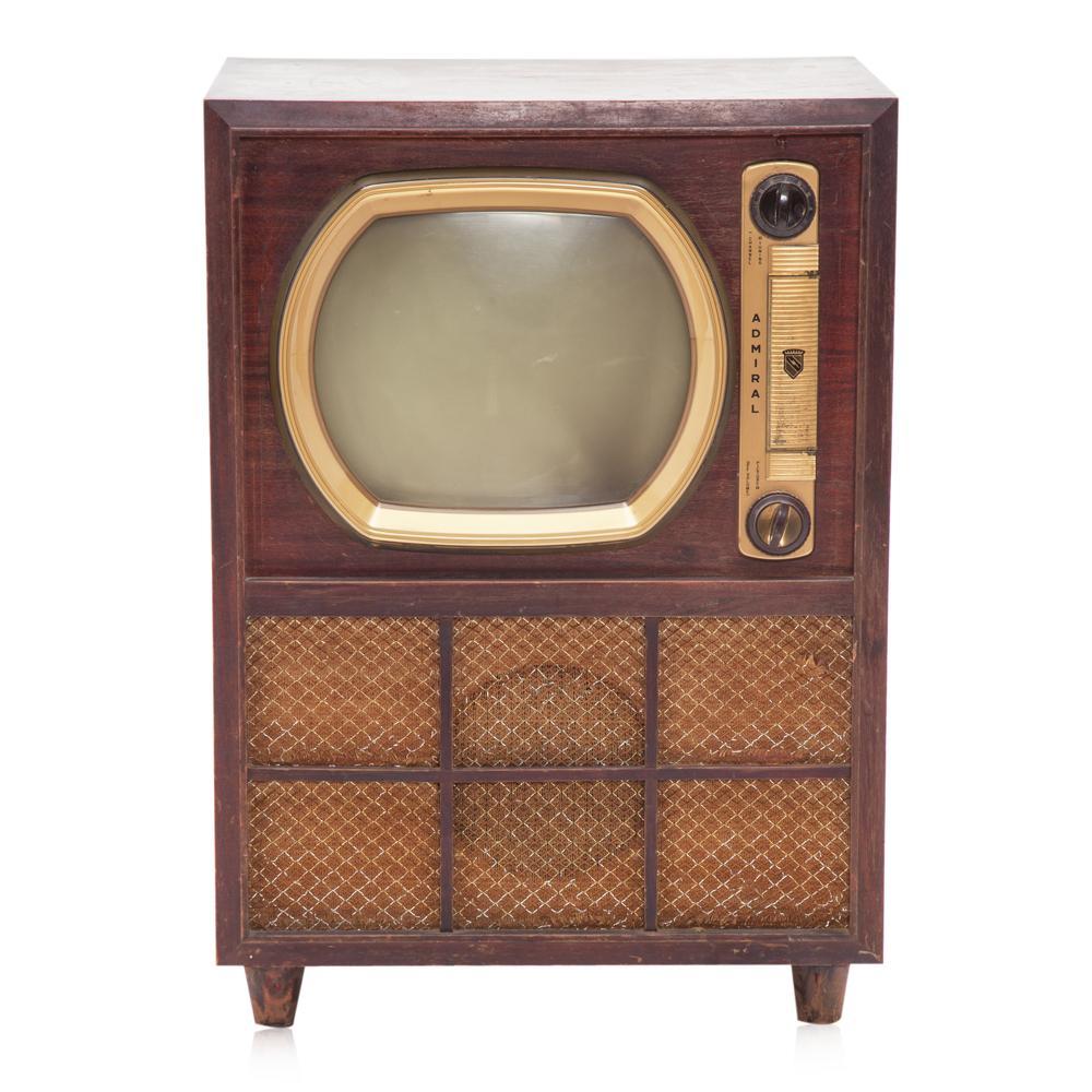 Wood Admiral Antique Television Console