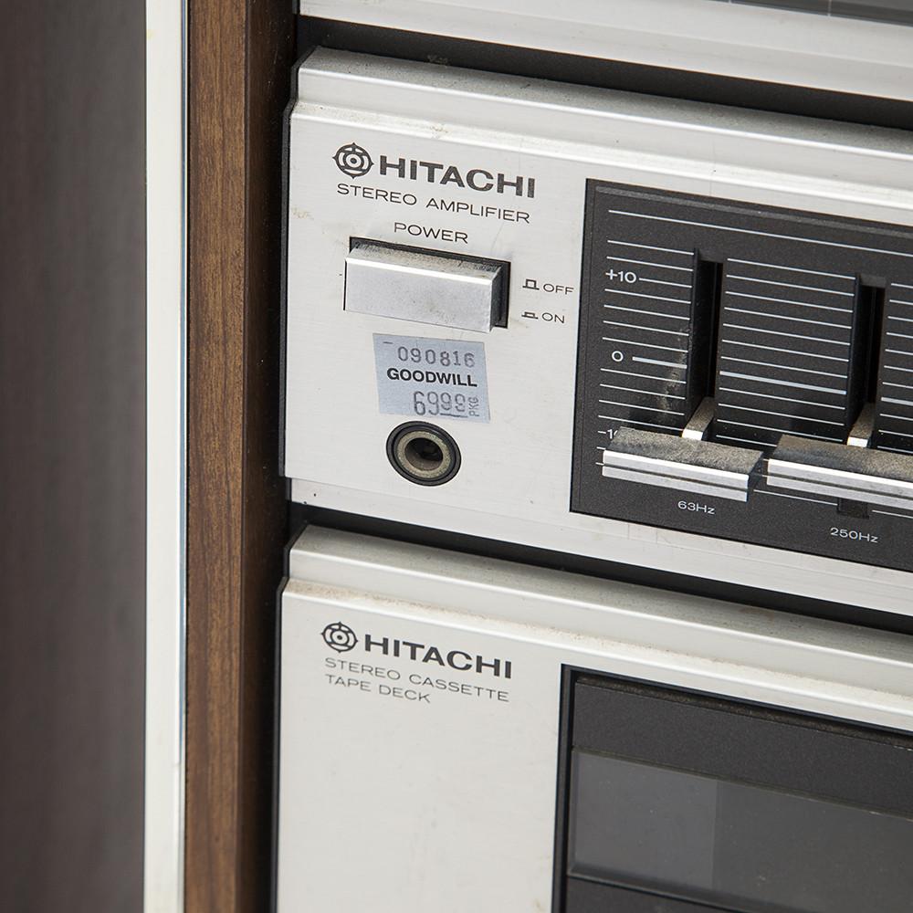 Hitachi Wood Stereo System