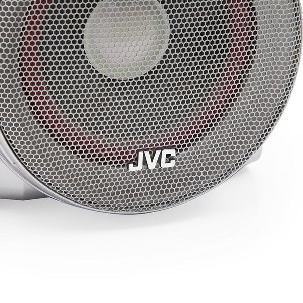 JVC Tech Silver Speakers Set of 2 - Gil & Roy Props