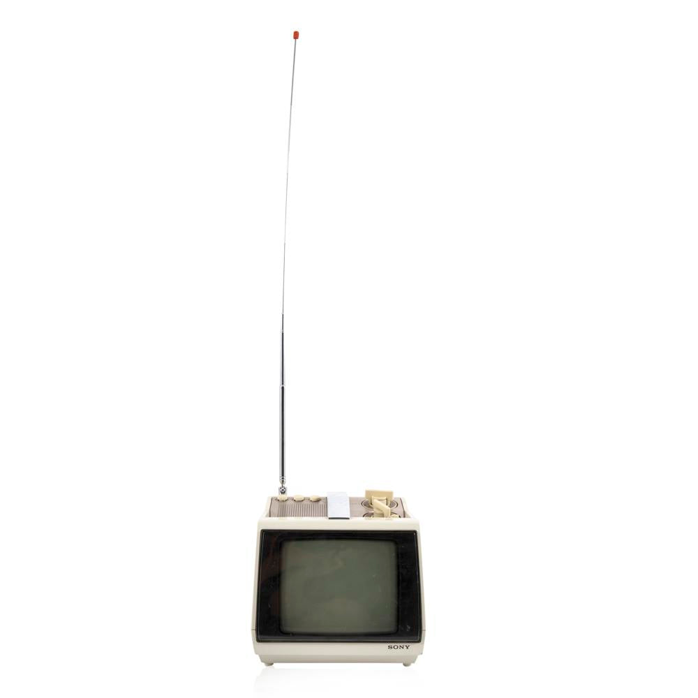Small Beige Sony Television