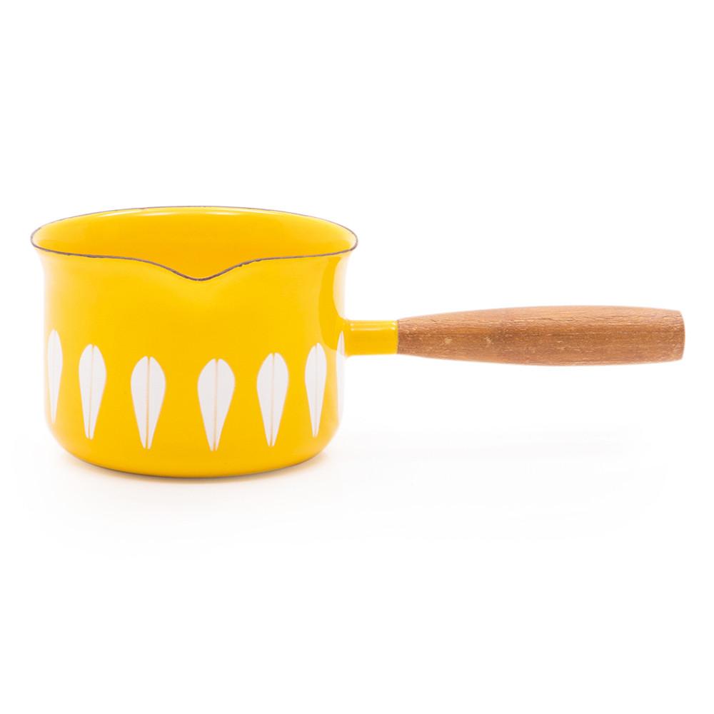 Yellow Cathrineholm Butter Pan (Part of Set)