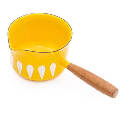 Yellow Cathrineholm Butter Pan (Part of Set)