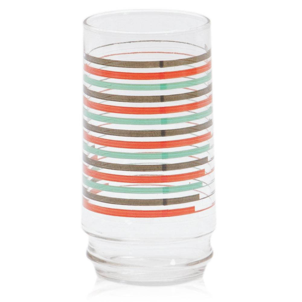 Striped Juice Glass