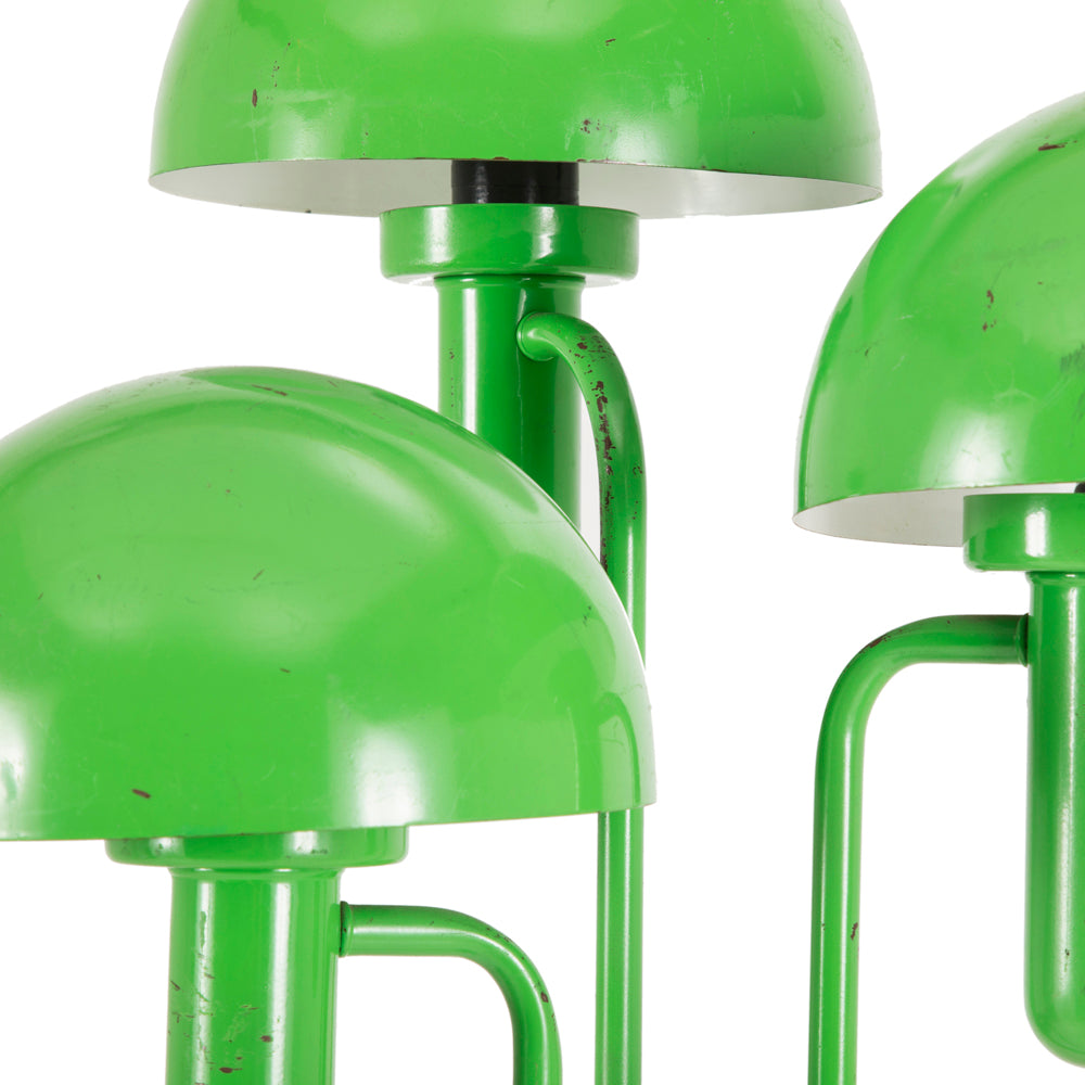 Lime Green Metal Floor Lamp