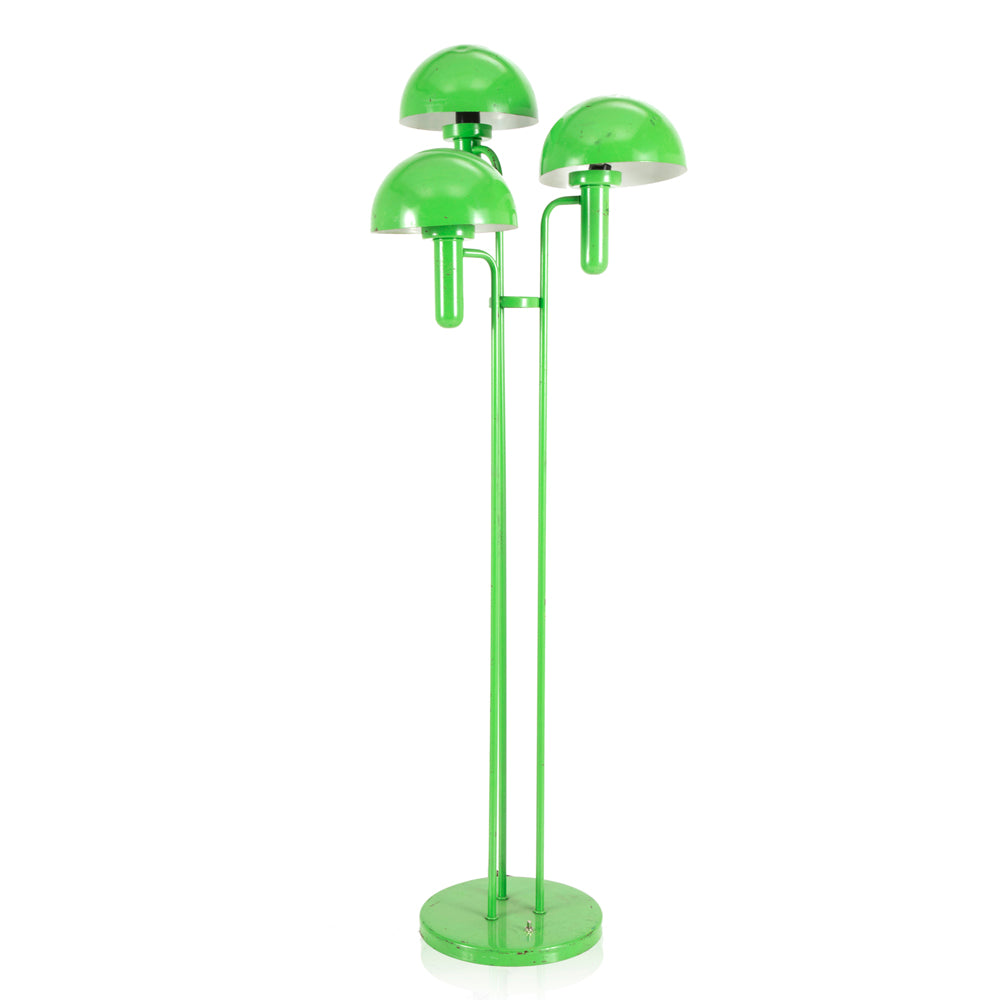 Lime Green Metal Floor Lamp - Gil & Roy Props
