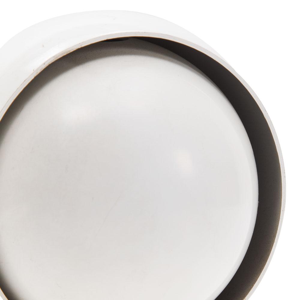 White Circular Eye Table Lamp