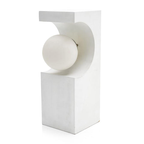 Modeline - White Rectangle Table Lamp