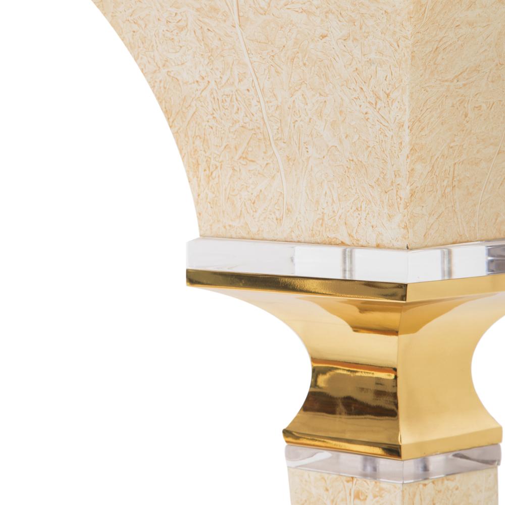 Cream Formica Lamp