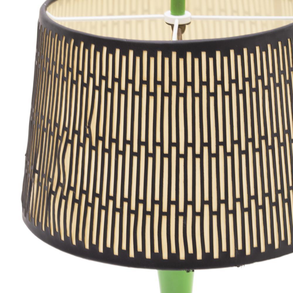 Green and Black Table Lamp