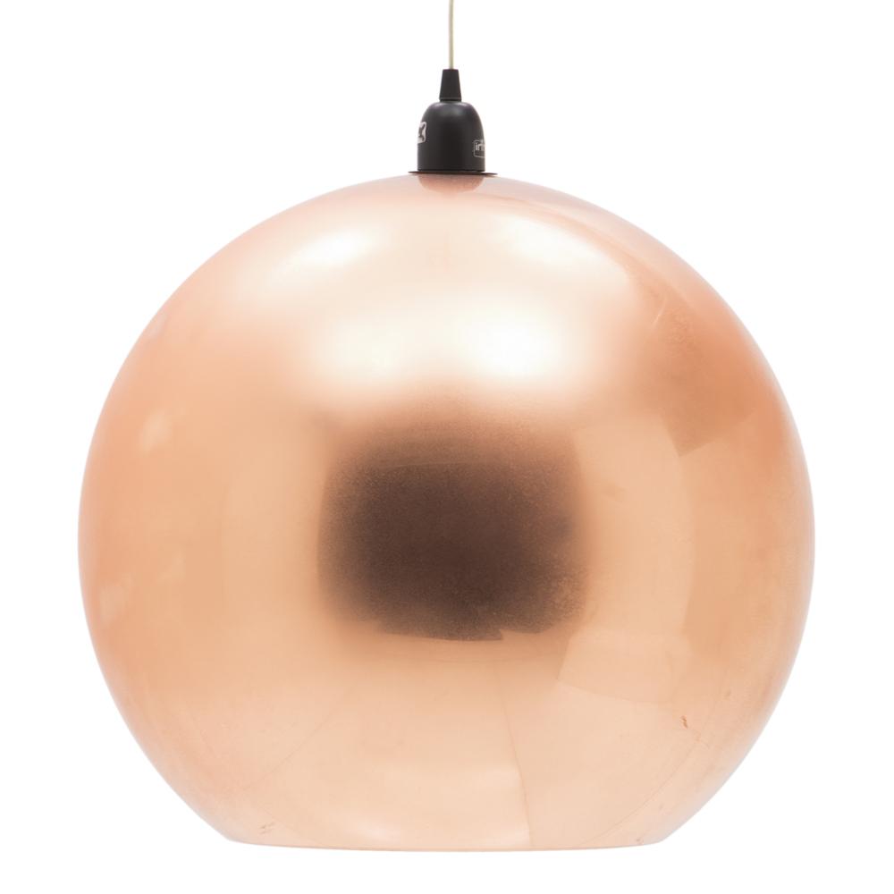 Copper Globe Pendant Lamp