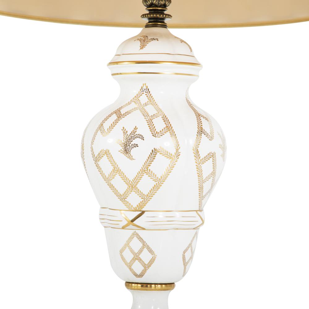 White and Gold Table Lamp