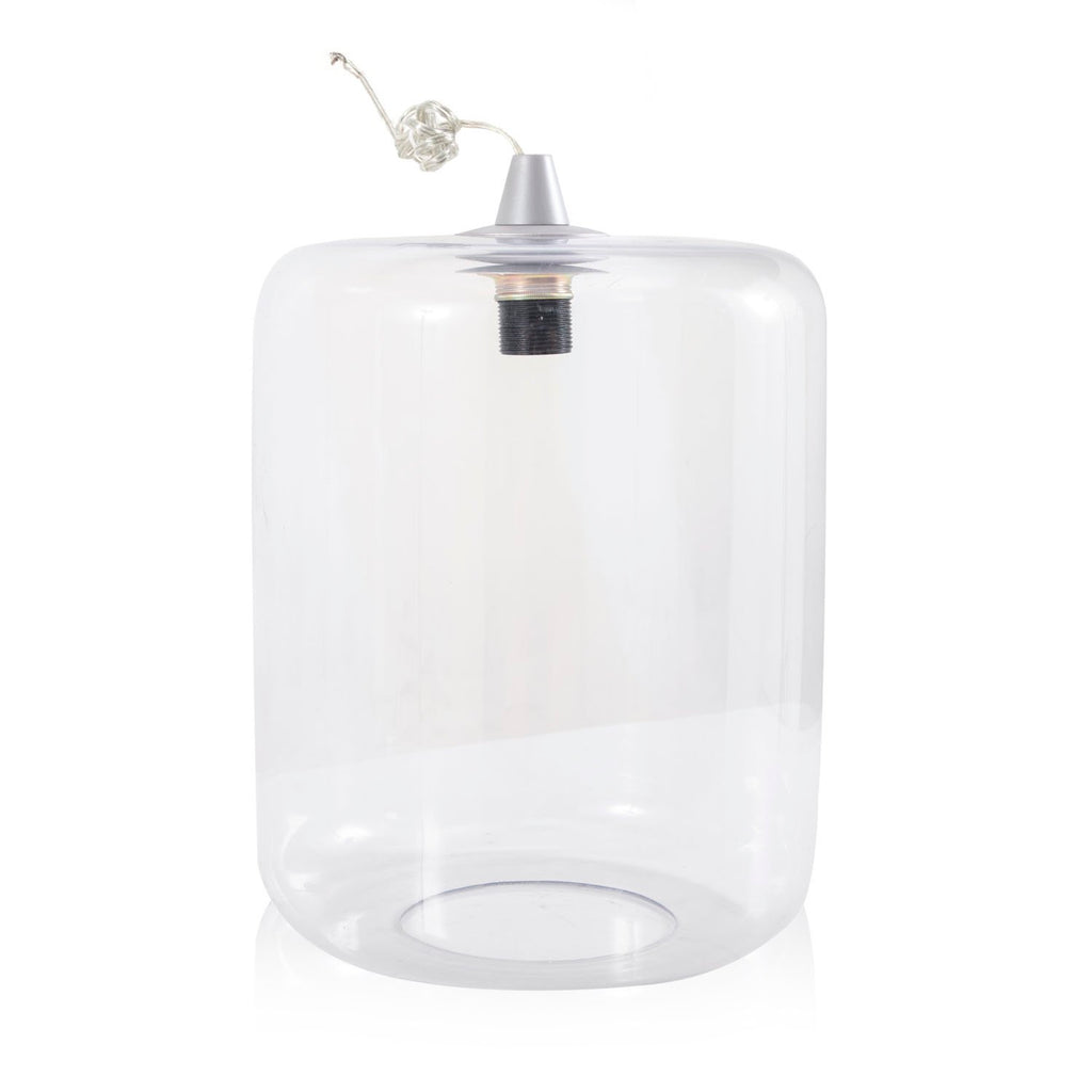 Hanging Clear Glass Jug Lamp