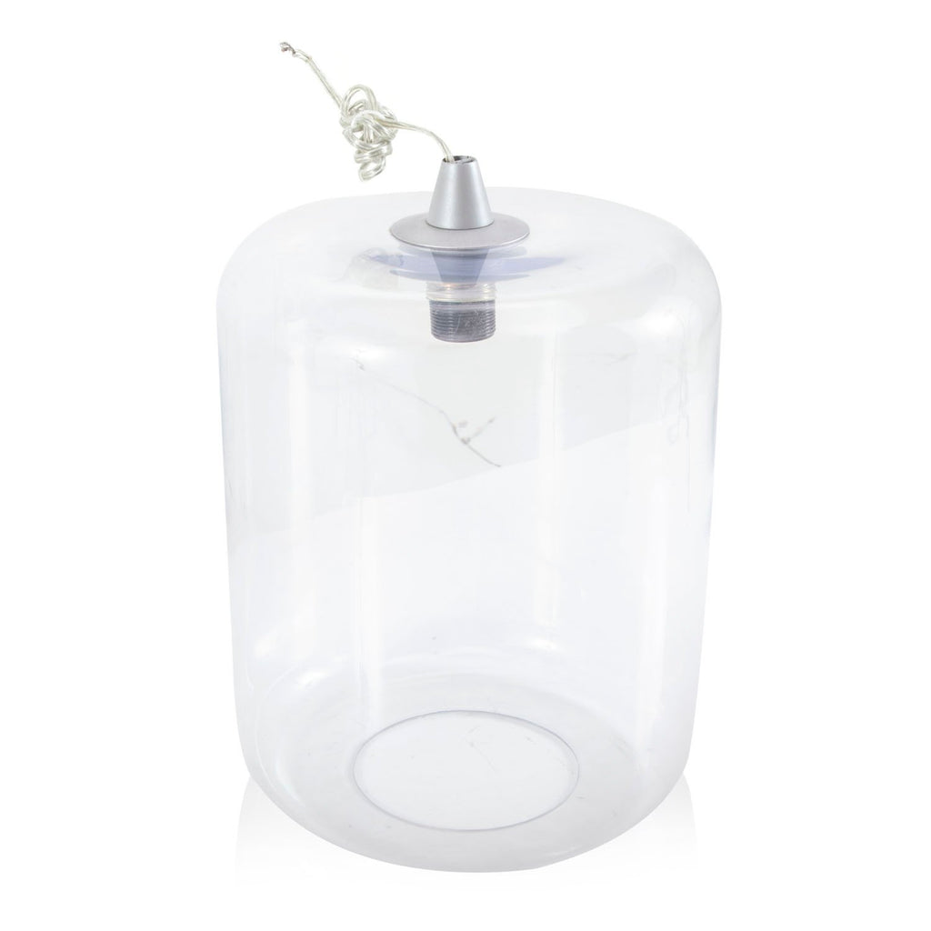 Hanging Clear Glass Jug Lamp