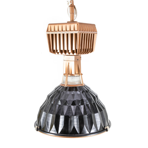 Black & Gold Industrial Pendant Lamp