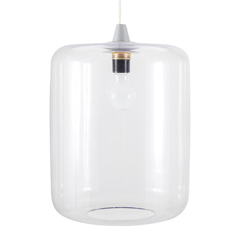 Clear Modern Glass Hanging Pendant Lamp