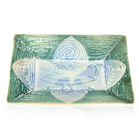 Green Ceramic Tray (A+D)