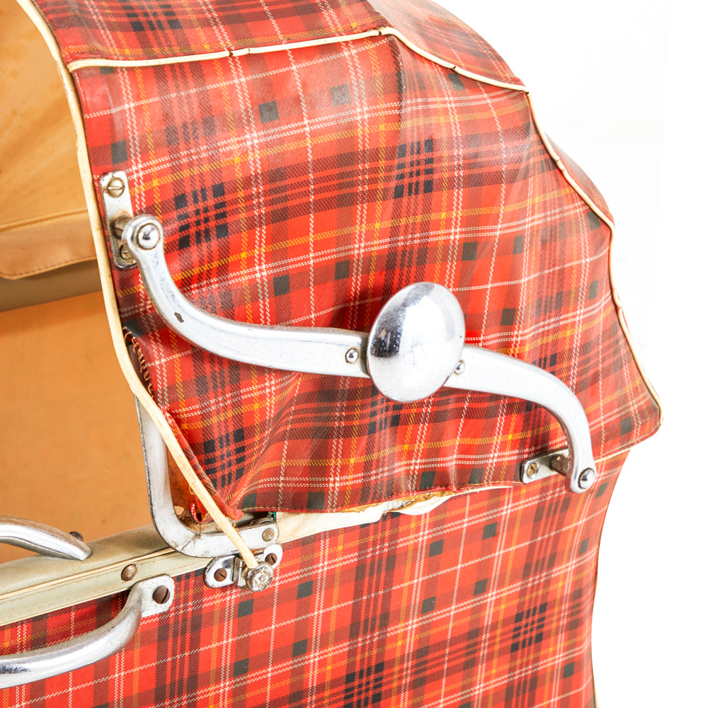 plaid dog stroller Red Plaid Baby Carriage