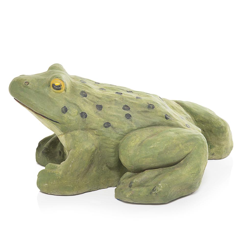 Toad Props Green Ceramic Garden Toad - Gil & Roy Props