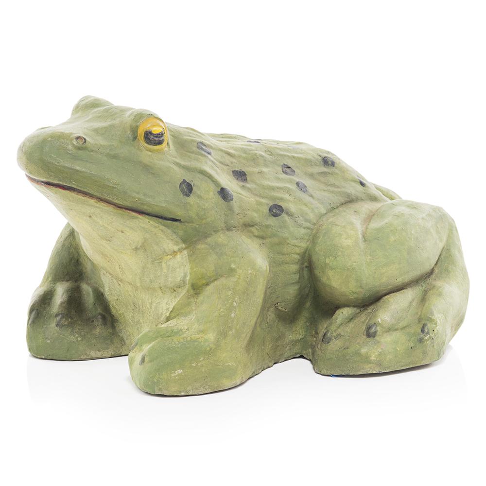 Toad Props Green Ceramic Garden Toad - Gil & Roy Props