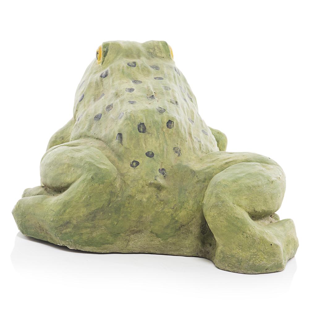Green Ceramic Garden Toad