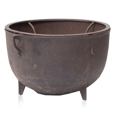 Large Iron Cauldron