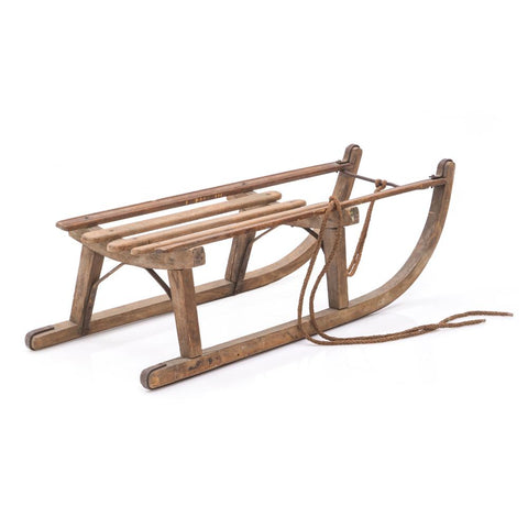 Vintage Wood Sled