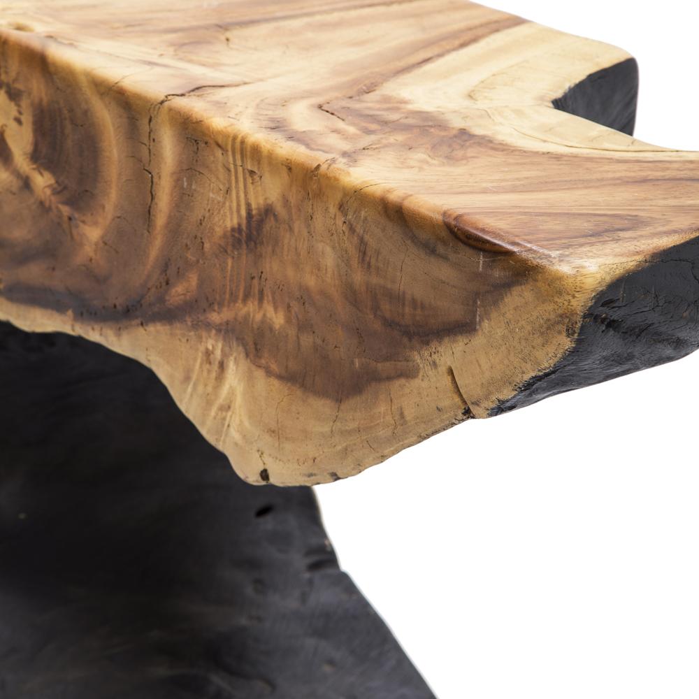 Wood Slab Heavy Console Table