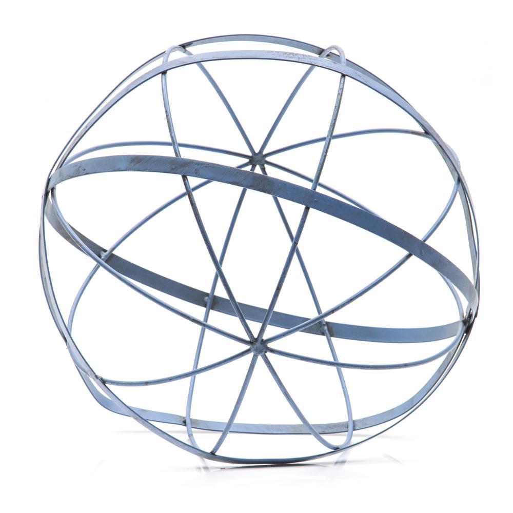 Blue Metal Sphere