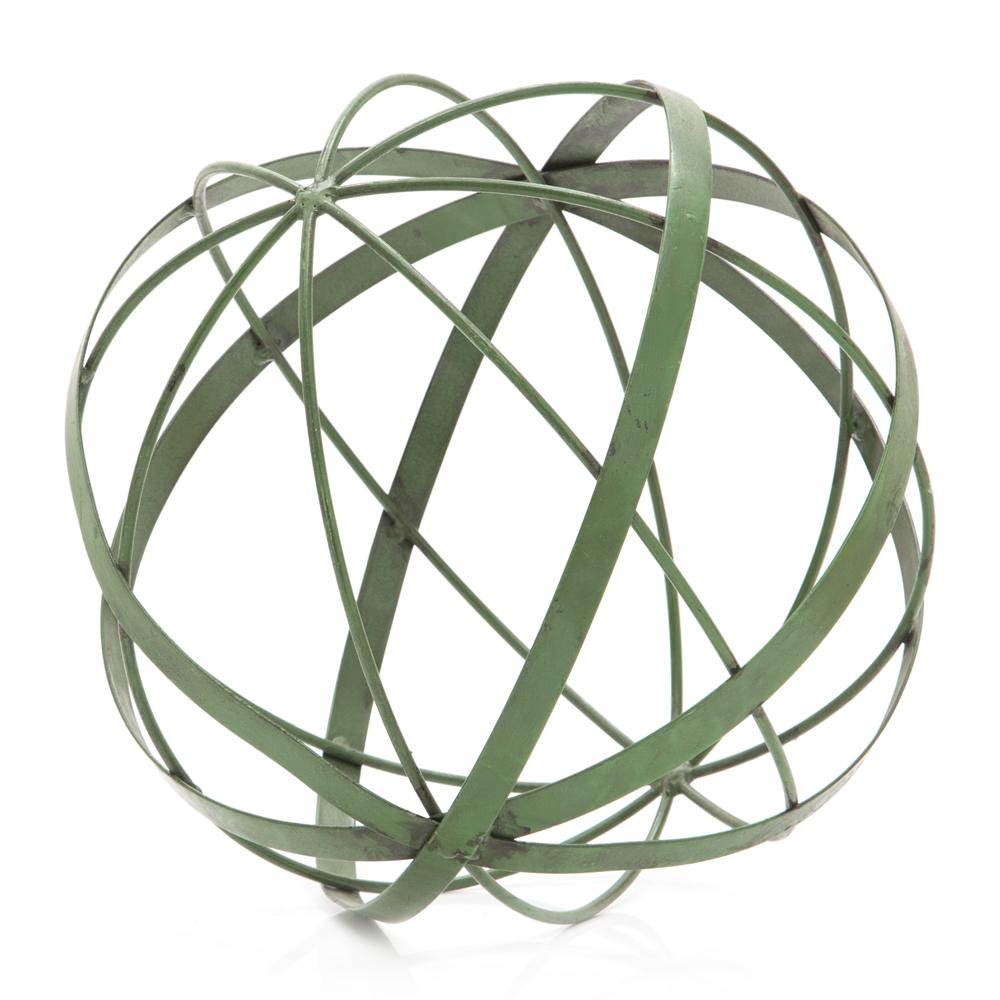Green Metal Sphere