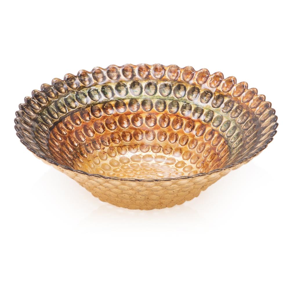 Multicolored Gold Bowl