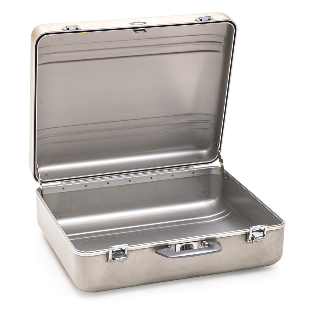 Silver Metal Briefcase