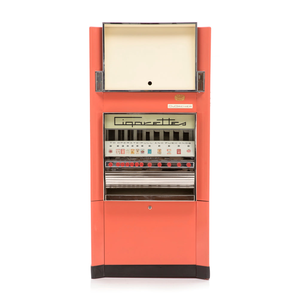 Salmon Pink Cigarette Vending Machine