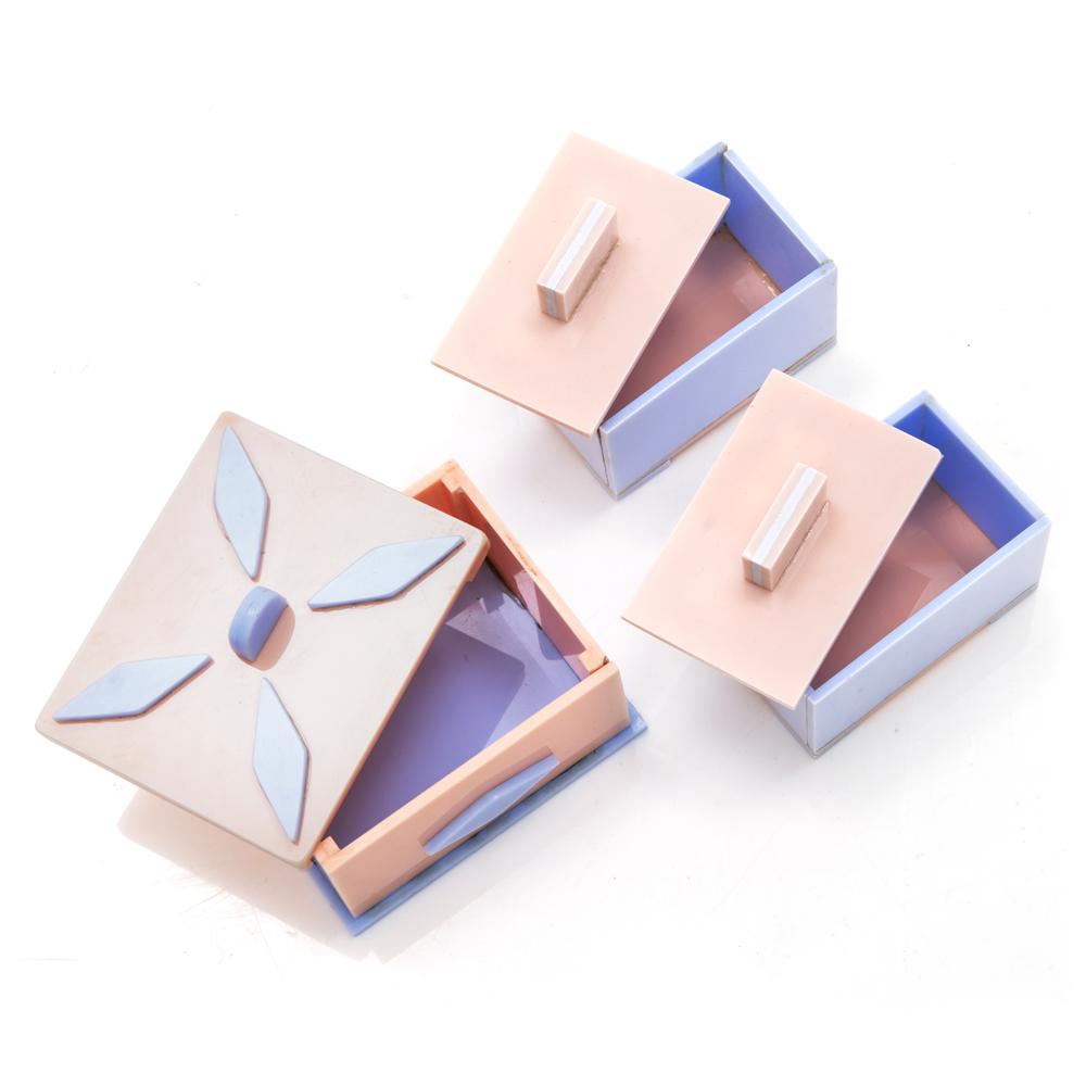 Pink and Blue Keepsake Plexi Box Set