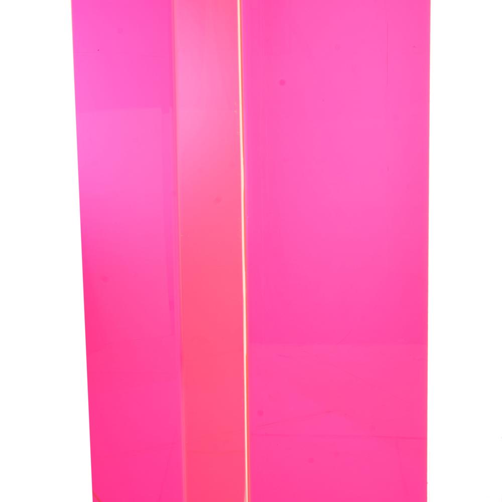 Plexi Screen Divider - Hot Pink