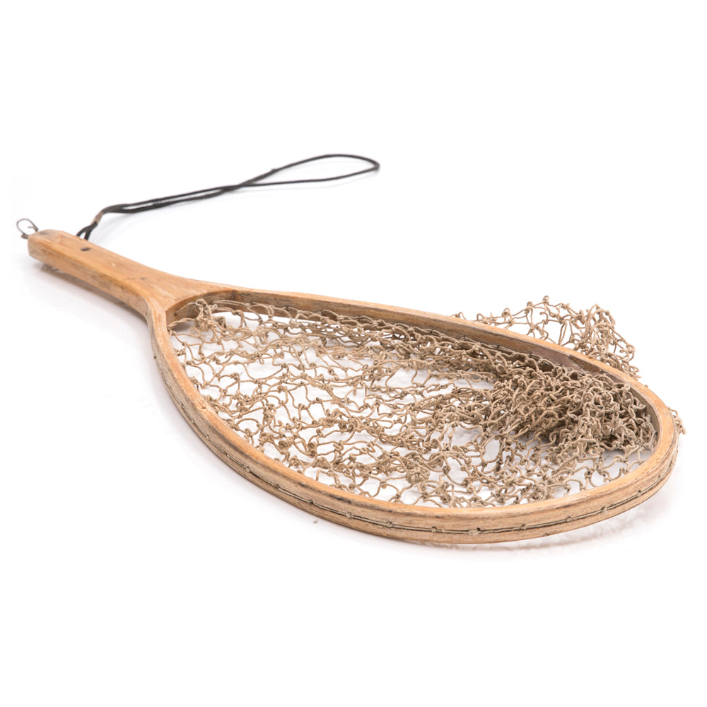 Wood Handheld Fishing Net
