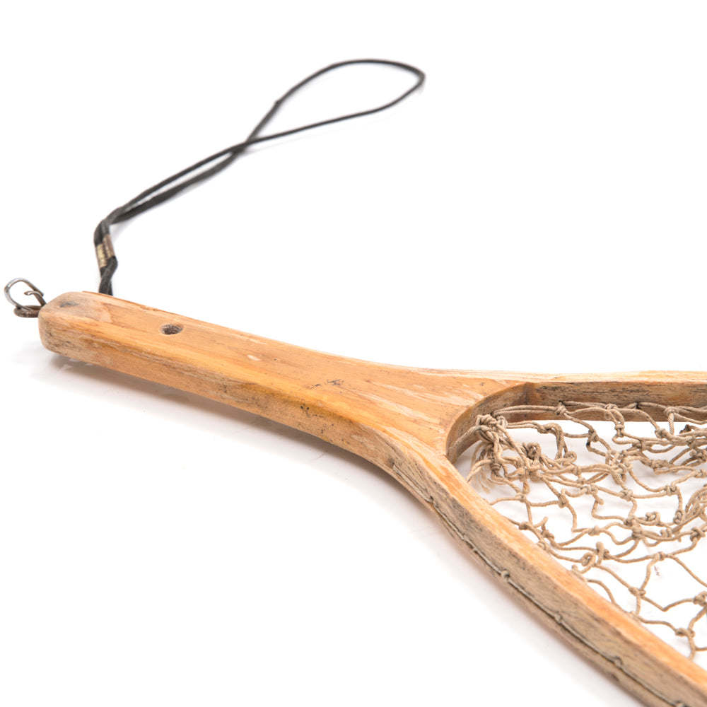 Wood Handheld Fishing Net