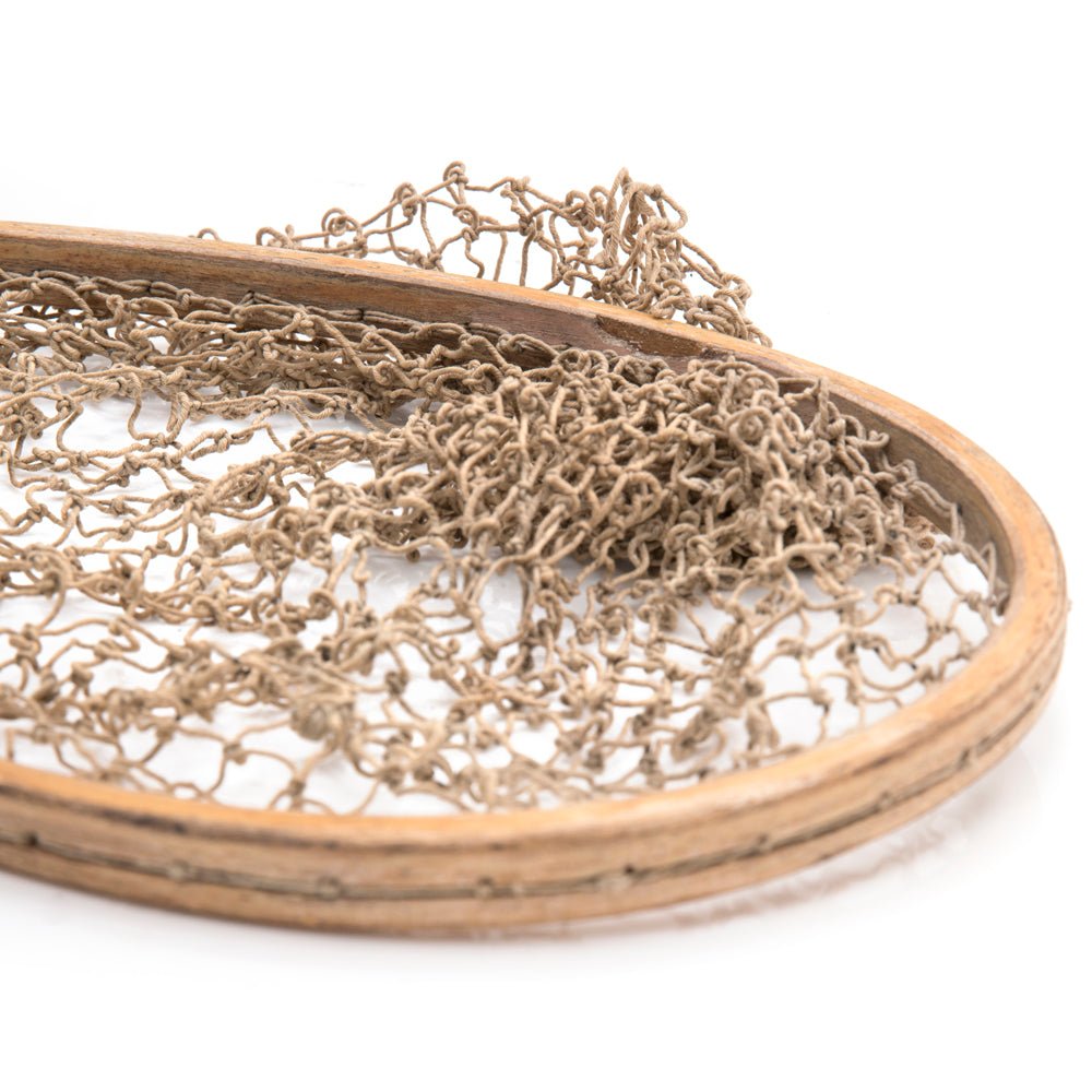 Wood Handheld Fishing Net