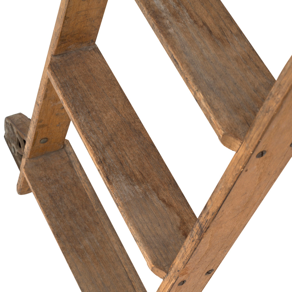 Wood Rolling Library Ladder