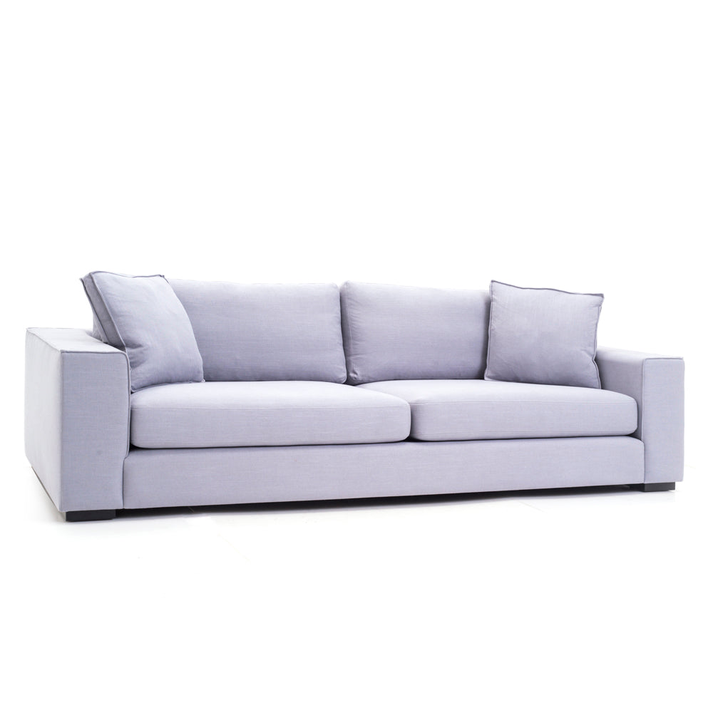 Powder Blue Contemporary Sofa