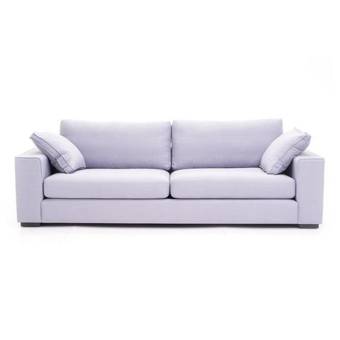 Powder Blue Contemporary Sofa