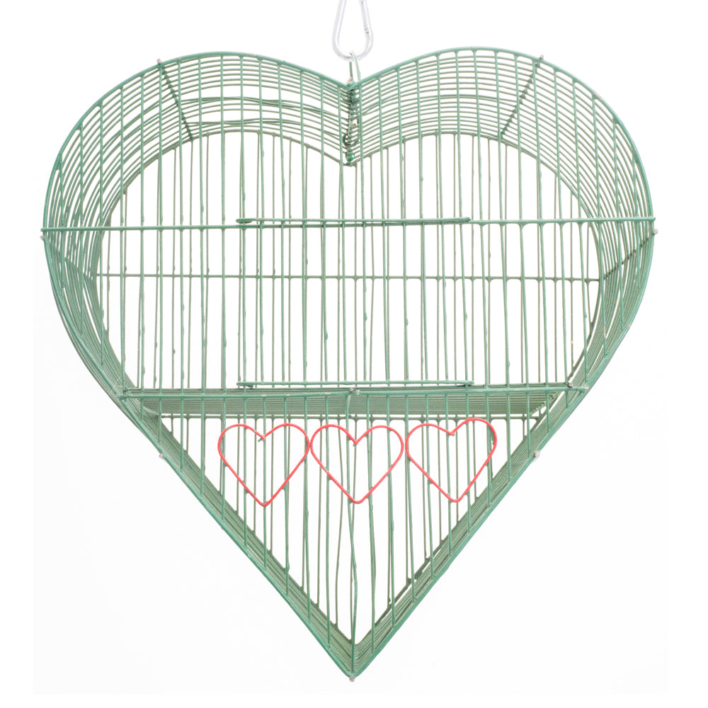 Heart Shaped Bird Cage
