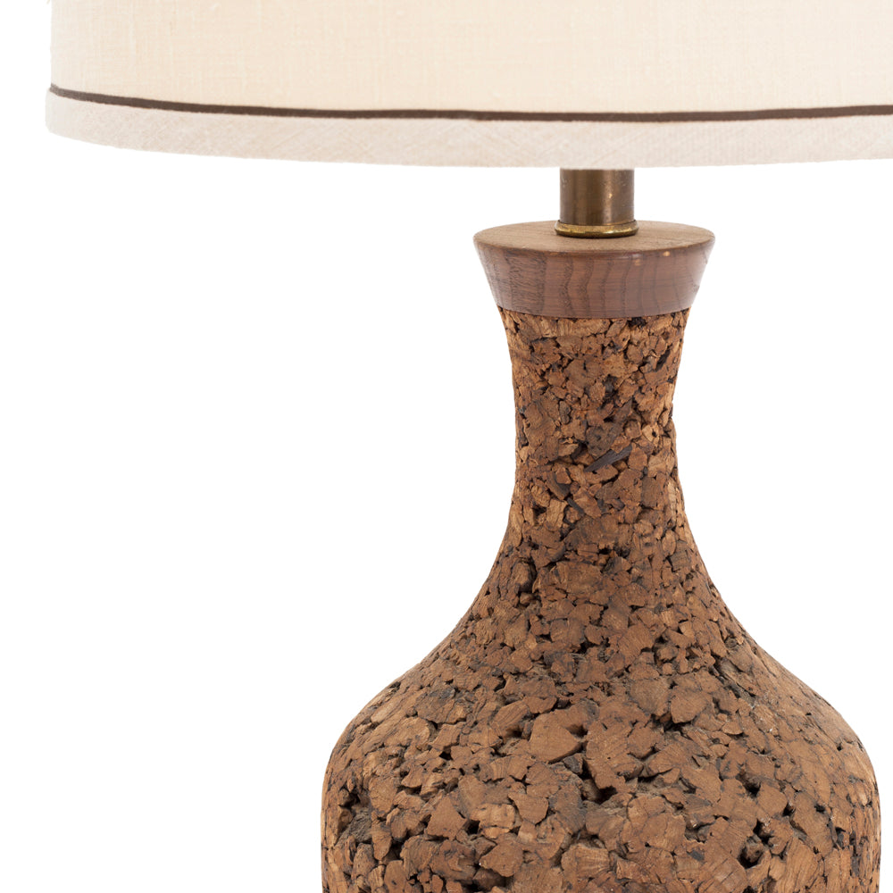 Brown Cork Lamp