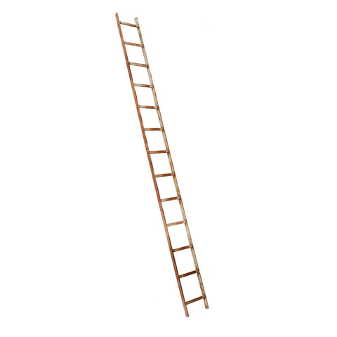 Long Rustic Metal Ladder