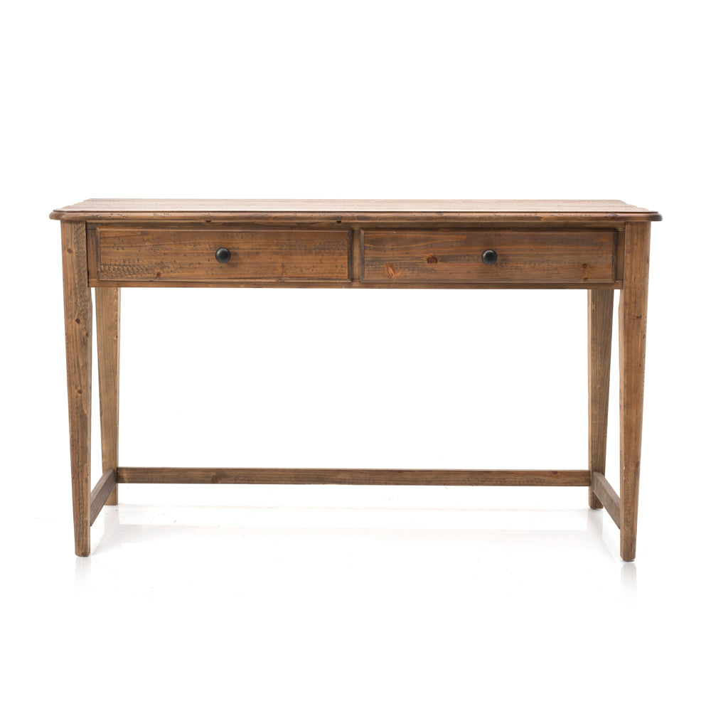 Wood Mid Century Console Table