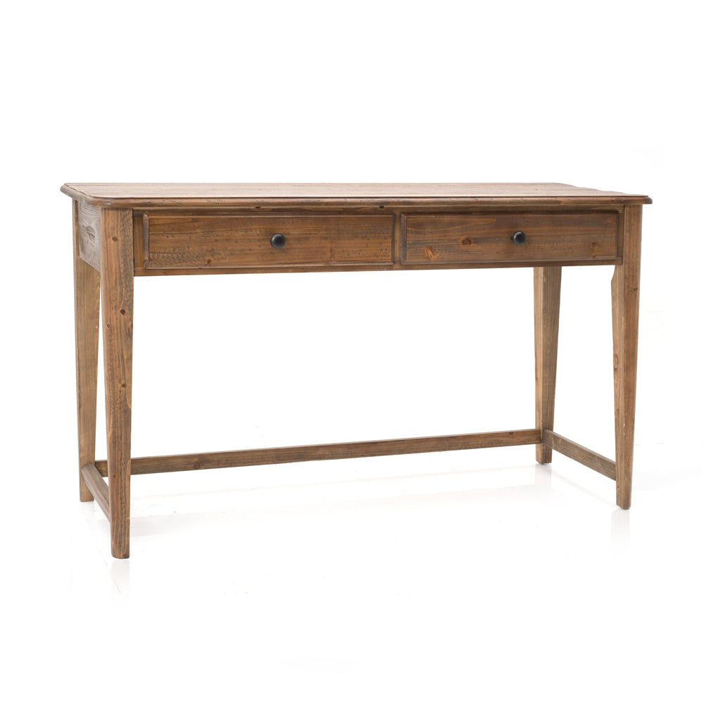 Wood Mid Century Console Table
