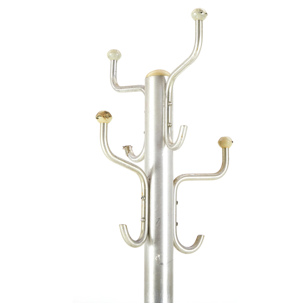 Silver Coat Rack - Gil & Roy Props