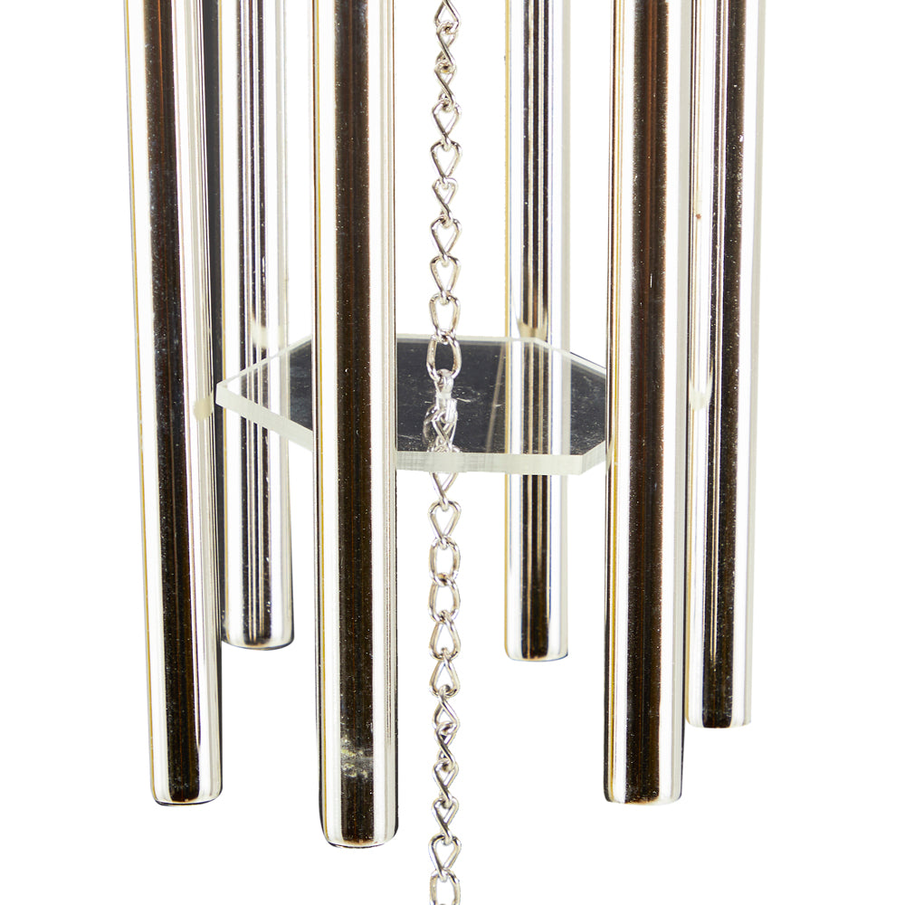 Silver Outdoor Wind Chime