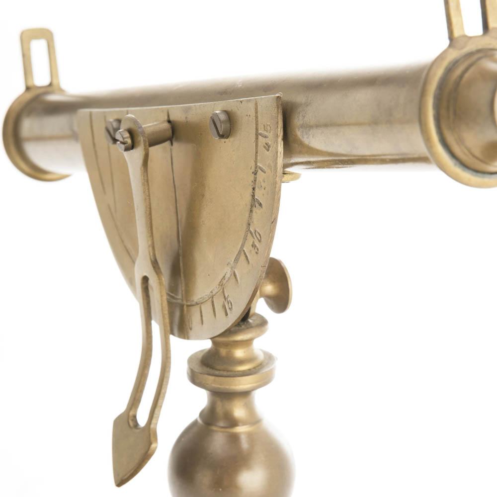 Small Brass Sextant -Navigation Instrument - Gil & Roy Props